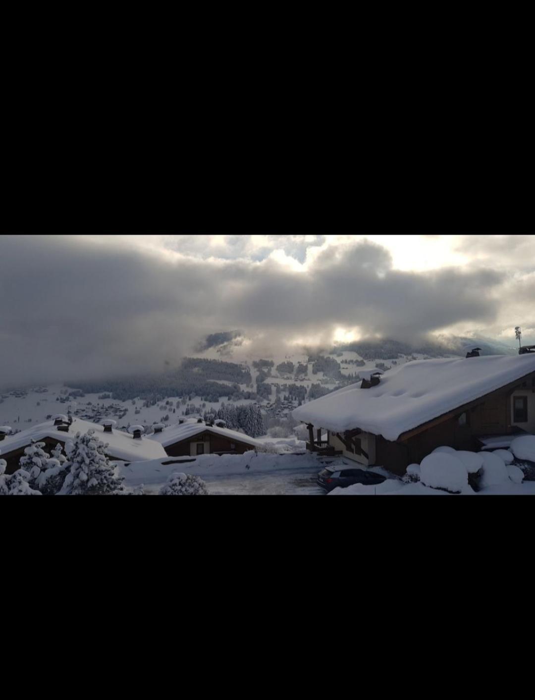 Studio Porte Du Mont Blanc Combloux Aux Pieds Des Pistes エクステリア 写真