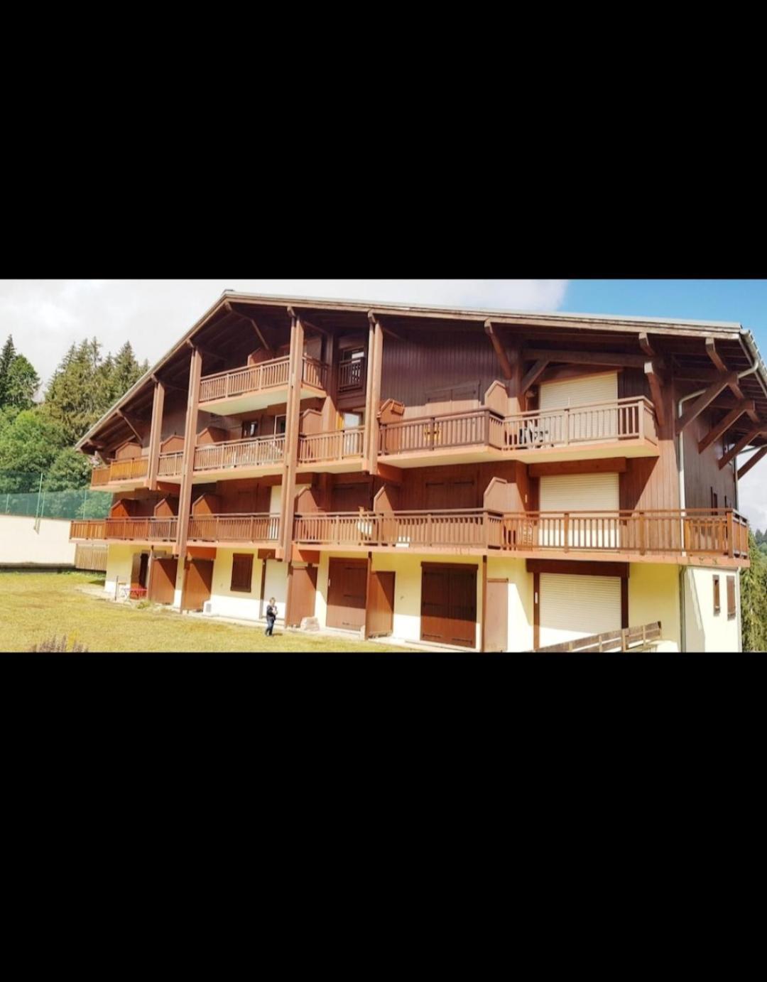 Studio Porte Du Mont Blanc Combloux Aux Pieds Des Pistes エクステリア 写真