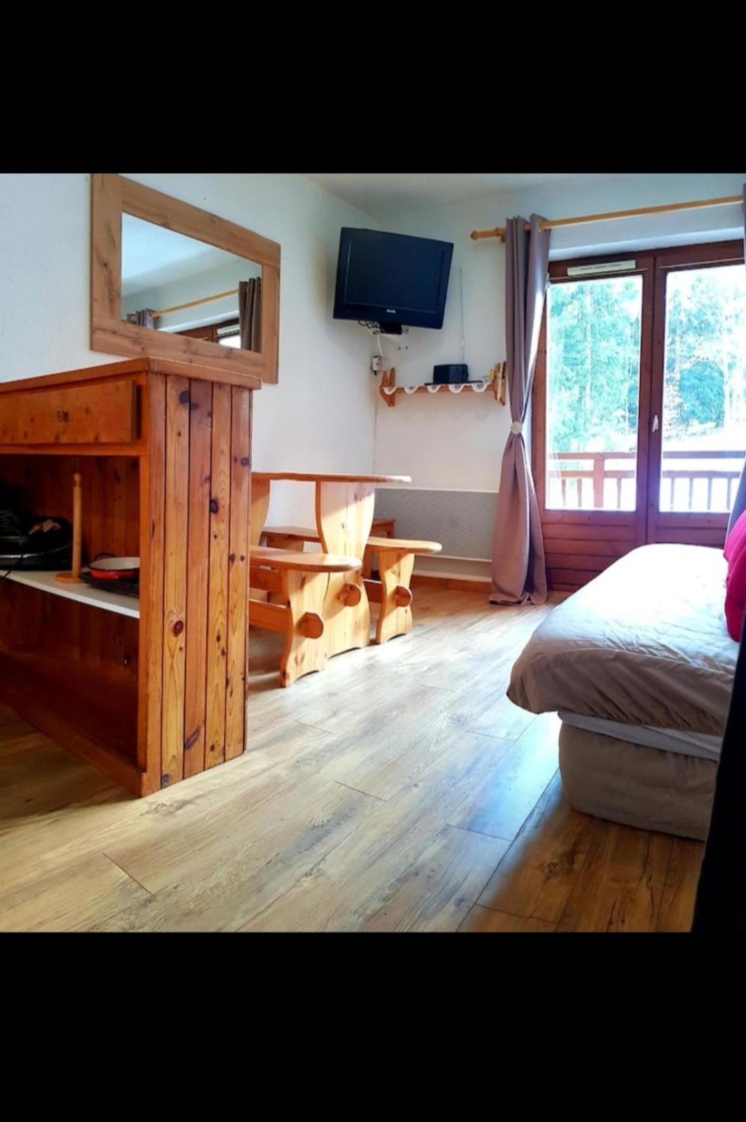 Studio Porte Du Mont Blanc Combloux Aux Pieds Des Pistes エクステリア 写真